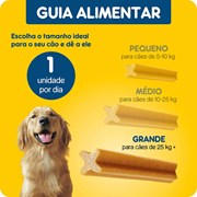 Petisco Pedigree Dentastix Para Cachorros De Raças Médias Com 7 Unidades Pacote De 180gr
