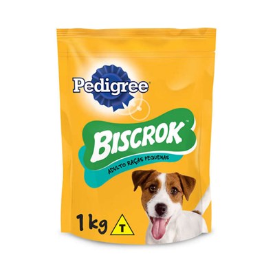 Petisco Pedigree® Biscrok® para Cachorros Adultos Raças Pequenas 1 kg