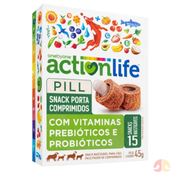 Petisco Porta Comprimidos Actionlife Pill Pocket Spin Pet 45g para Cães - Imagem principal
