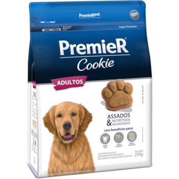 Petisco PremieR Cookie cachorros adultos 250gr - Imagem principal