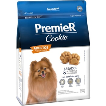 Petisco PremieR Cookie cachorros adultos raças pequenas 250gr - Imagem principal