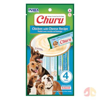 Petisco Purê Churu Dog 56 g Sabor Frango com Queijo para Cães - Imagem principal