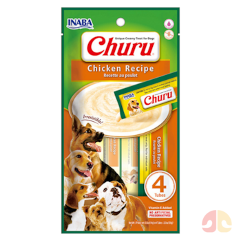Petisco Purê Churu Dog 56g Sabor Frango para Cães - Imagem principal