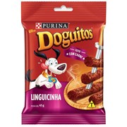 Petisco Purina Doguitos Cachorros Adultos Rodízio Linguicinha 45 gr