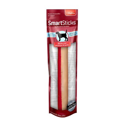 Petisco Smartsticks para Cachorros Sabor Frango Smartbones com 18gr