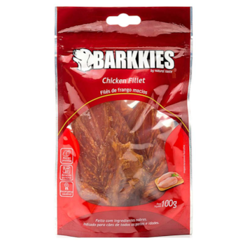 Petisco Snack Barkkies Chicken Filet 100gr para Cães - Imagem principal