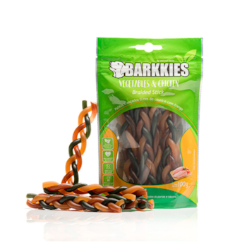 Petisco Snack Barkkies Legumes e Frango 100gr para Cães - Imagem principal