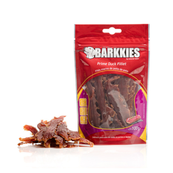 Petisco Snack Barkkies Prime Filé de Pato 100gr para Cães - Imagem principal