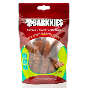 Petisco Snack Barkkies Sweet Potato 100gr para Cães - Imagem principal