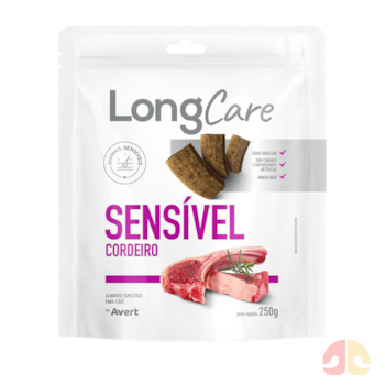 Petisco Snack LongCare Sensível 250g para Cães Adultos Sabor Cordeiro - Imagem principal