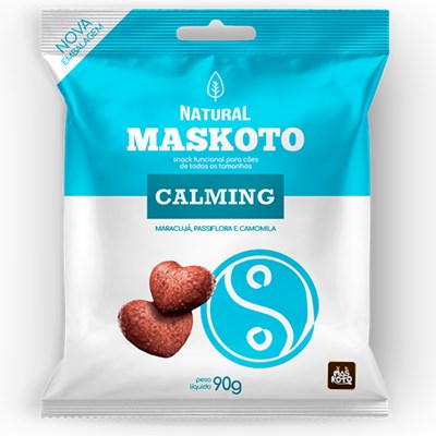Petisco Snack Maskoto Calming para Cachorros 90gr