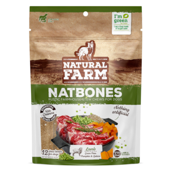 Petisco Snack Natural Farm Natbones Cordeiro 470gr - Imagem principal