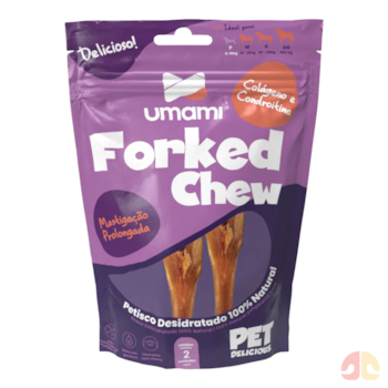 Petisco Snack Natural Umami Forked Chew para Cães - Imagem principal