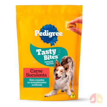 Petisco Snack Pedigree Tasty Bites 130gr Carne para Cães - Imagem principal