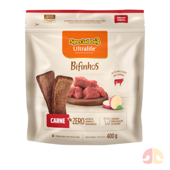 Petisco Special Dog Ultralife Bifinhos 400gr sabor Carne para Cães - Imagem principal