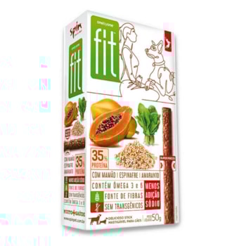 Petisco Stick Fit Spin Pet para Cães Sabor Mamão, Espinafre e Amaranto 50g - Imagem principal