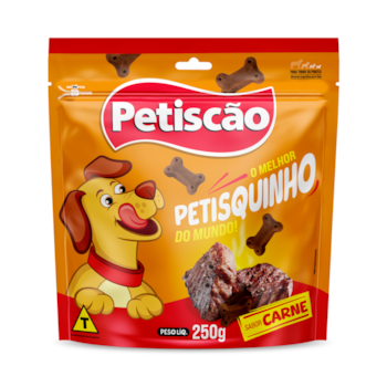 Petisco Tablete de Carne Petisquinho 250gr para Cães - Imagem principal