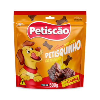 Petisco Tablete de Carne Petisquinho 500gr para Cães - Imagem principal