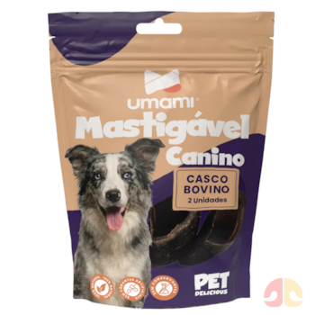 Petisco Umami Casco Bovino Natural com 2 Unidades para Cães - Imagem principal