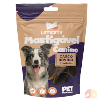 Petisco Umami Casco Bovino Natural com 3 Unidades para Cães - Imagem principal