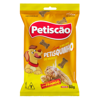 Petisquinho de Frango Petiscão com 60gr - Imagem principal