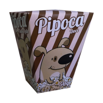 Pipoca Doce Padaria Pet para Cães 50g Sabor Leite - Imagem principal