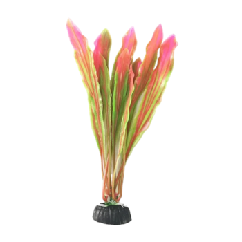 Planta Plástica Soma Economy para Aquários Verde e Rosa 20cm Modelo 438 - Imagem principal
