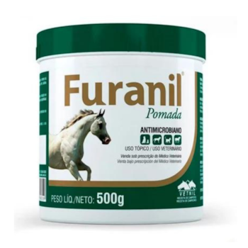 Pomada Antibiótica Vetnil Furanil para Cachorros e Gatos com 500gr - Imagem principal