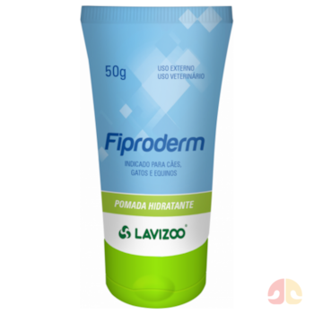 Pomada Hidratante Fiproderm Lavizoo 50g para Cães e Gatos - Imagem principal