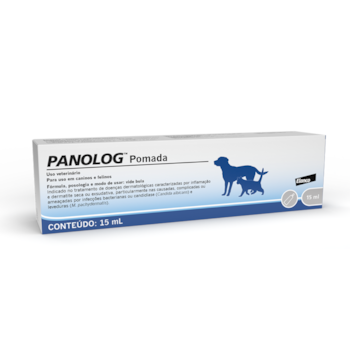 Pomada Otológica Panolog para Cachorros e Gatos com 15ml - Imagem principal