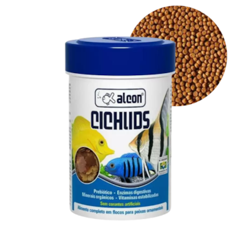 Ração Alcon Ciclídeos Grânulos para Peixes 55gr - Imagem principal