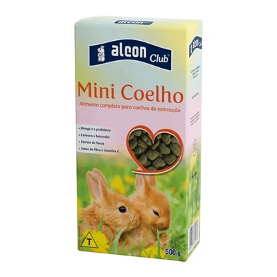 Ração Alcon Club Para Mini Coelho 500gr