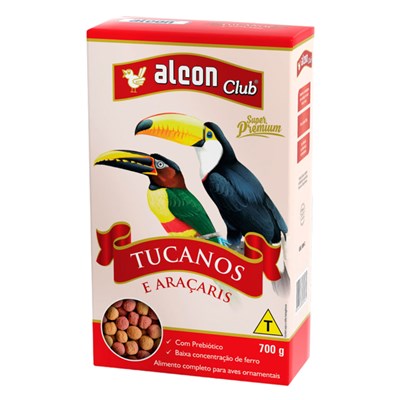 Ração Alcon Club Tucano e Araçaris 700g