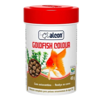 Ração Alcon Goldfish Colors para Peixes 40gr - Imagem principal