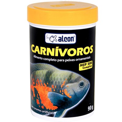 Ração Alcon para Peixes Carnívoros 90gr