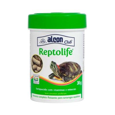 Ração Alcon Reptolife para Répteis Aquáticos 30gr