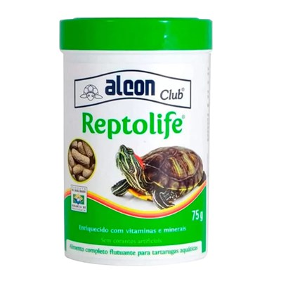 Ração Alcon Reptolife para Répteis Aquáticos 75gr