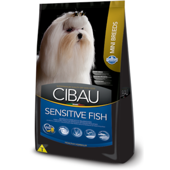 Ração Cibau Sensitive Fish Mini Breeds para Cães Adultos de Raças Pequenas 3kg - Imagem principal