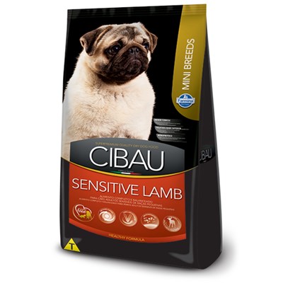 Ração Cibau Sensitive Lamb para cachorros adultos mini breeds 3,0kg