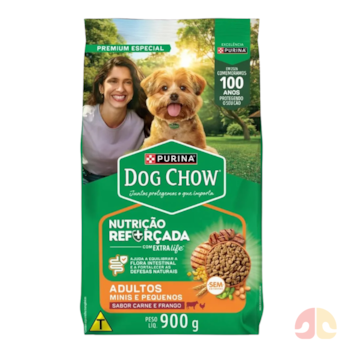 Ração Dog Chow Nutrição Reforçada para Cães Raças Pequenas Sabor Carne e Frango 2,5kg - Imagem principal