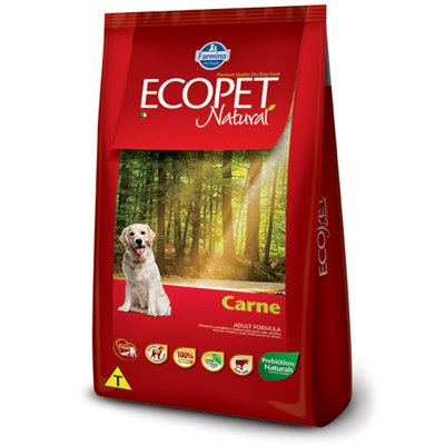 Produto Ração Ecopet Natural para cachorros adultos carne 15,0kg