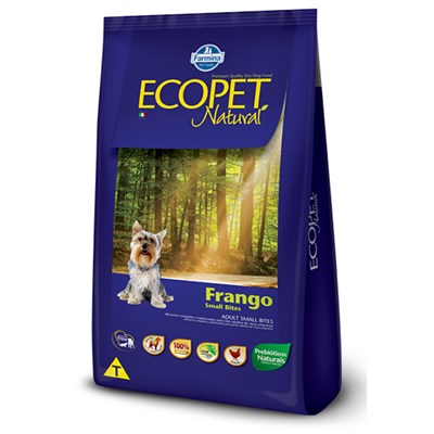 Produto Ração Ecopet Natural para cachorros adultos mini breeds frango 1,0kg