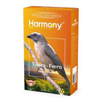Ração Extrusada para Pássaros Trinca Ferro Harmony Birds Mix 300gr