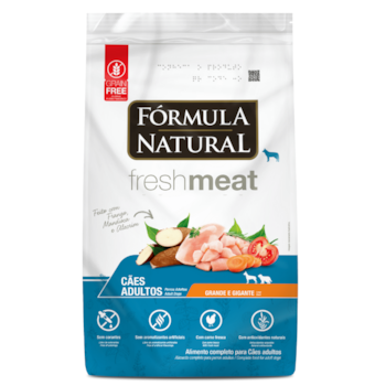 Ração Formula Natural Fresh Meat 12kg Cães Adultos Raças Grandes e Gigantes - Imagem principal