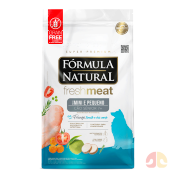 Ração Fórmula Natural Fresh Meat Cachorro Sênior Portes Mini E Pequeno 1,0kg - Imagem principal