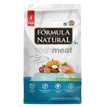 Ração Fórmula Natural Fresh Meat Cachorros Adultos Light Portes Mini E Pequeno 1,0kg - Imagem principal
