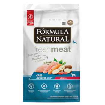 Ração Fórmula Natural Fresh Meat Cachorros Adultos Porte Médio 12 kg - Imagem principal