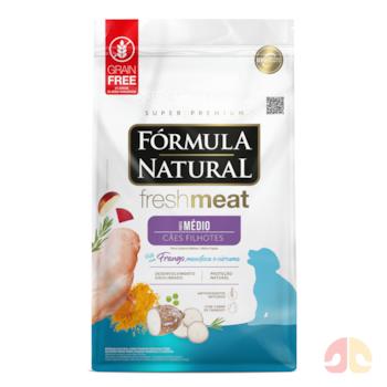 Ração Fórmula Natural Fresh Meat Cachorros Filhotes Porte Médio 2,5kg - Imagem principal