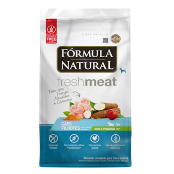 Ração Fórmula Natural Fresh Meat Cachorros Filhotes Portes Mini E Pequeno 1,0kg - Imagem principal