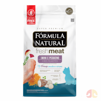 Ração Fórmula Natural Fresh Meat Cachorros Filhotes Portes Mini E Pequeno 1,0kg - Imagem principal